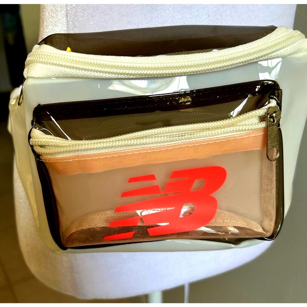 New Balance Fanny pack Clear Transparent Stadium Sports Event Run Waterproof Bag